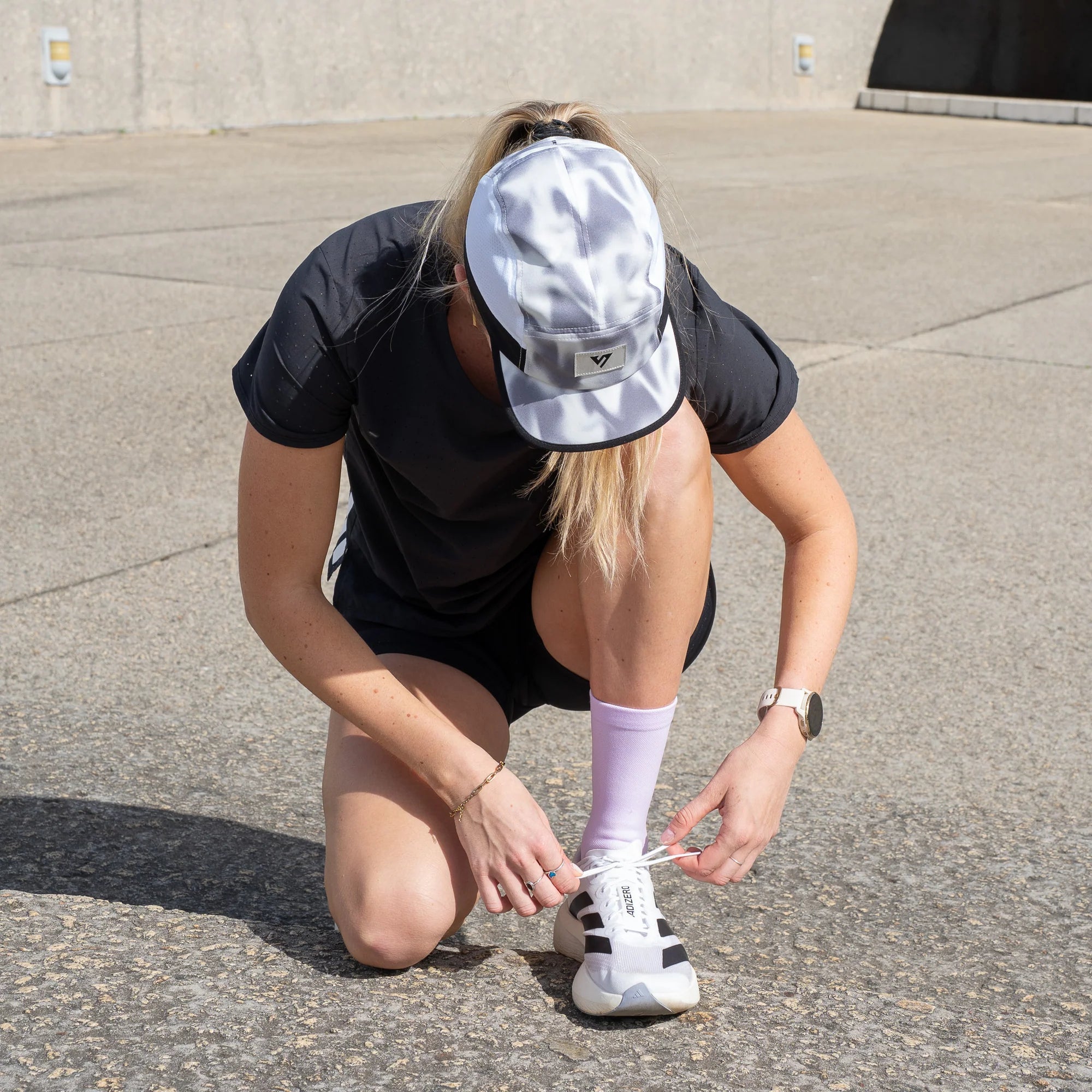 Black Mist Running Cap