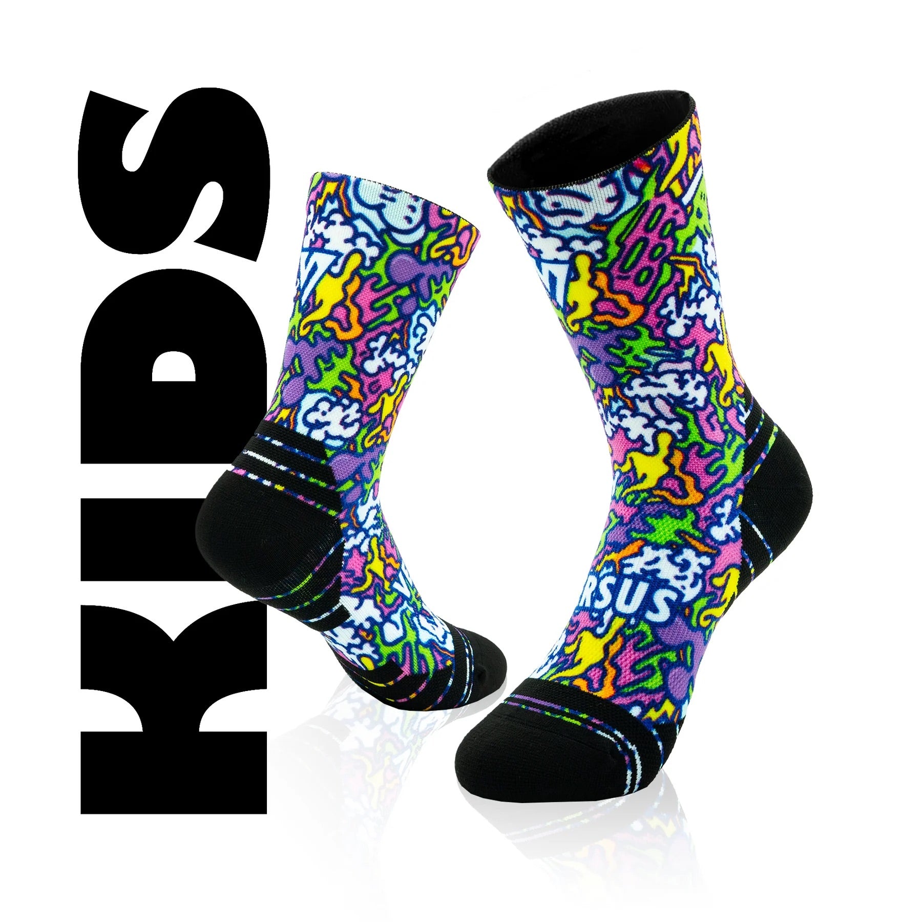 Squiggle KIDS Active Crew Socks