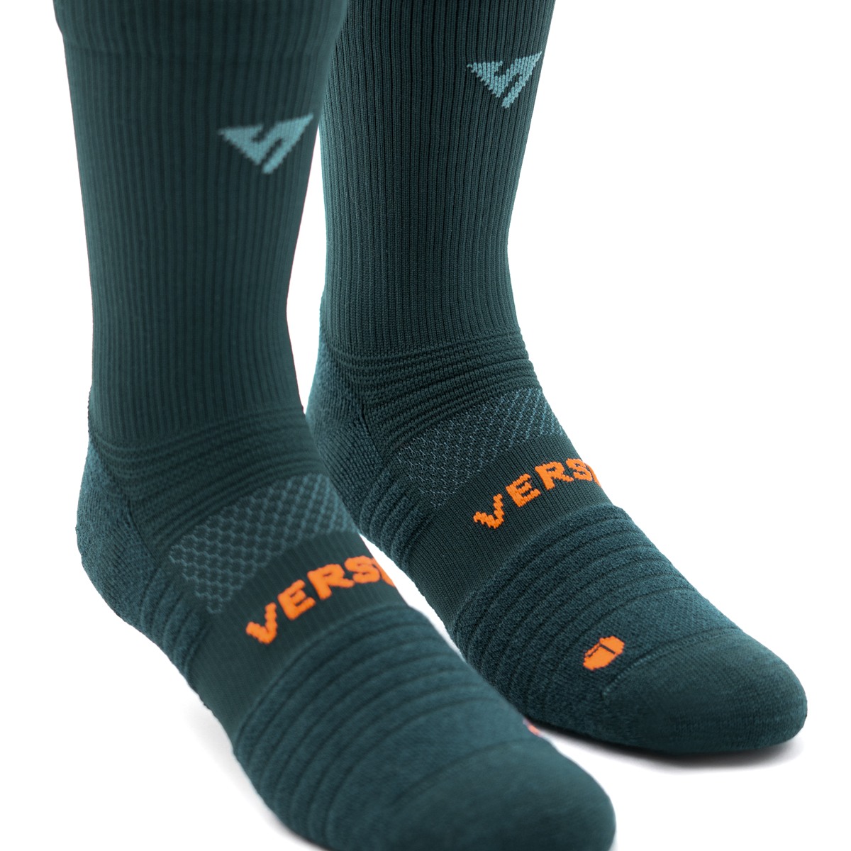 Forest Teal Merino Winter Socks