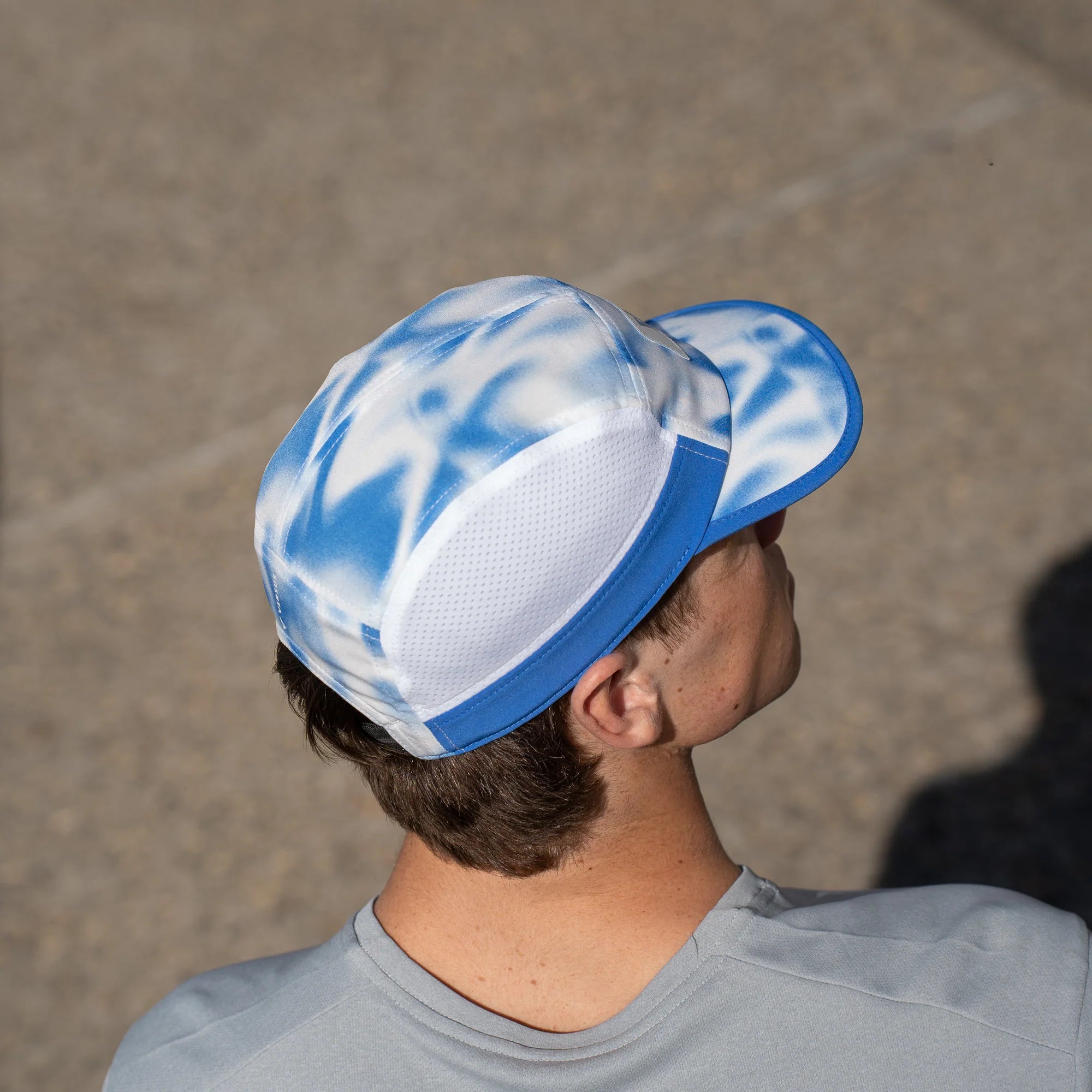 Blue Mist Running Cap