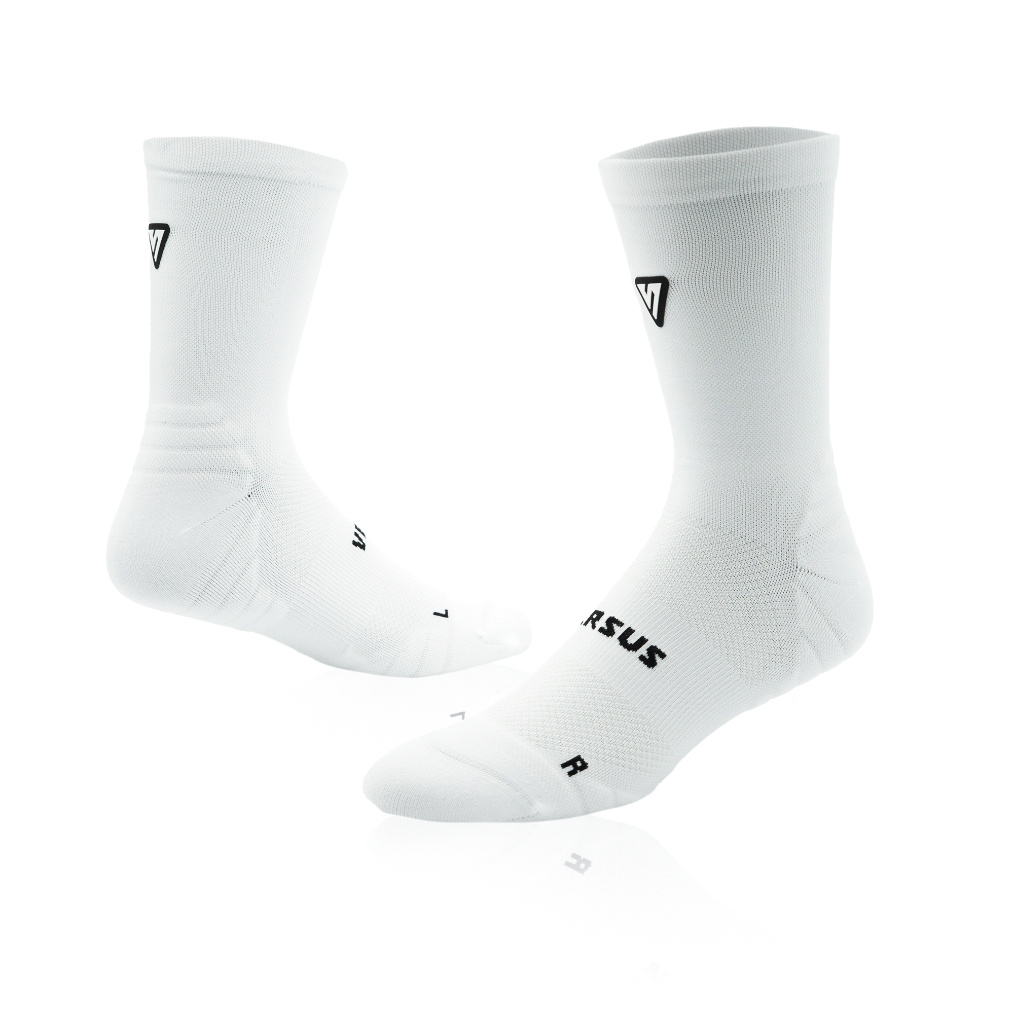 Classic White Active Crew Tab Socks