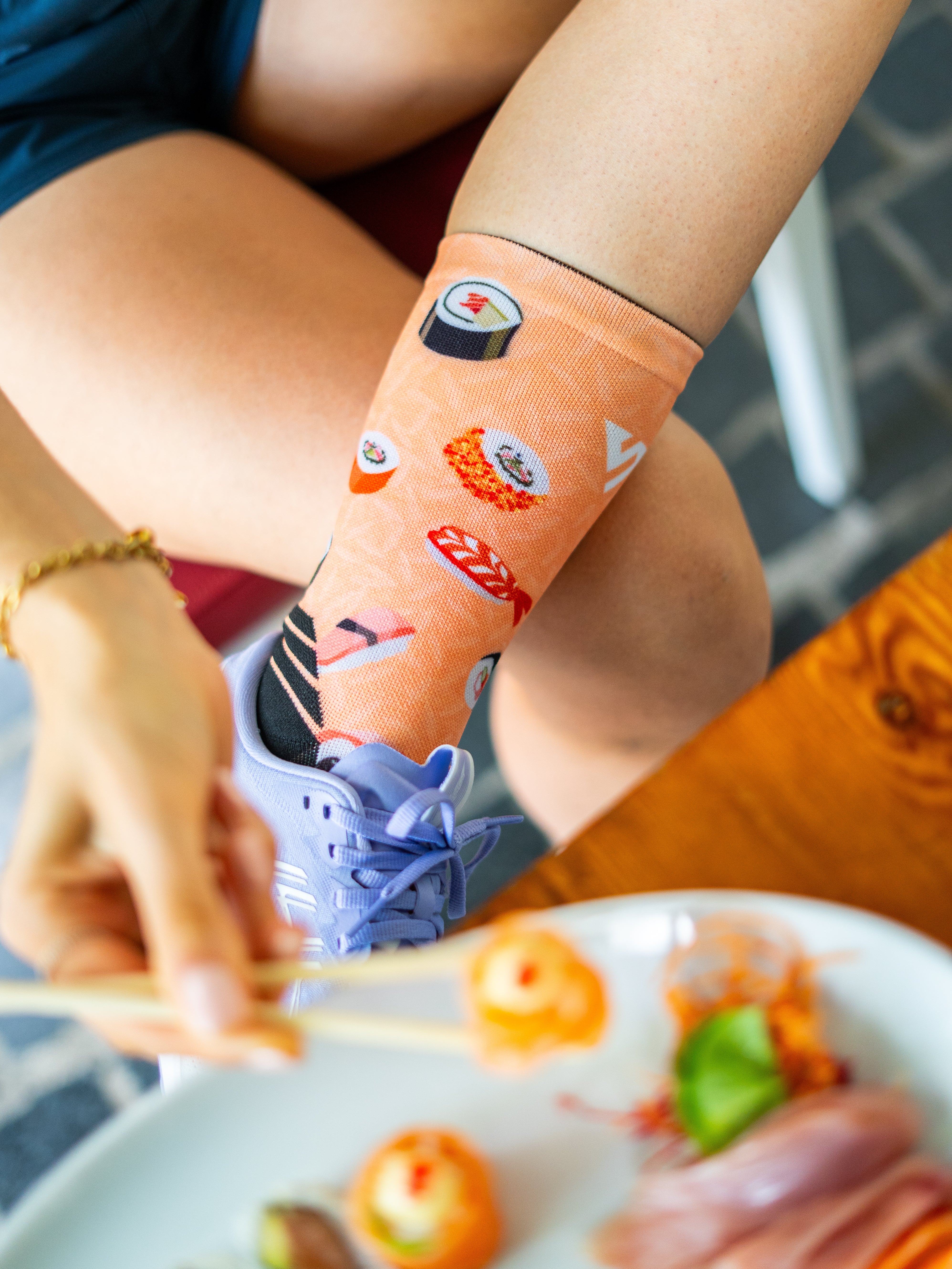 Sushi Active Crew Socks