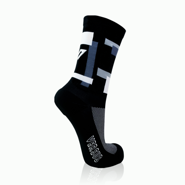 Black Blocks Cycling Socks | Versus Socks