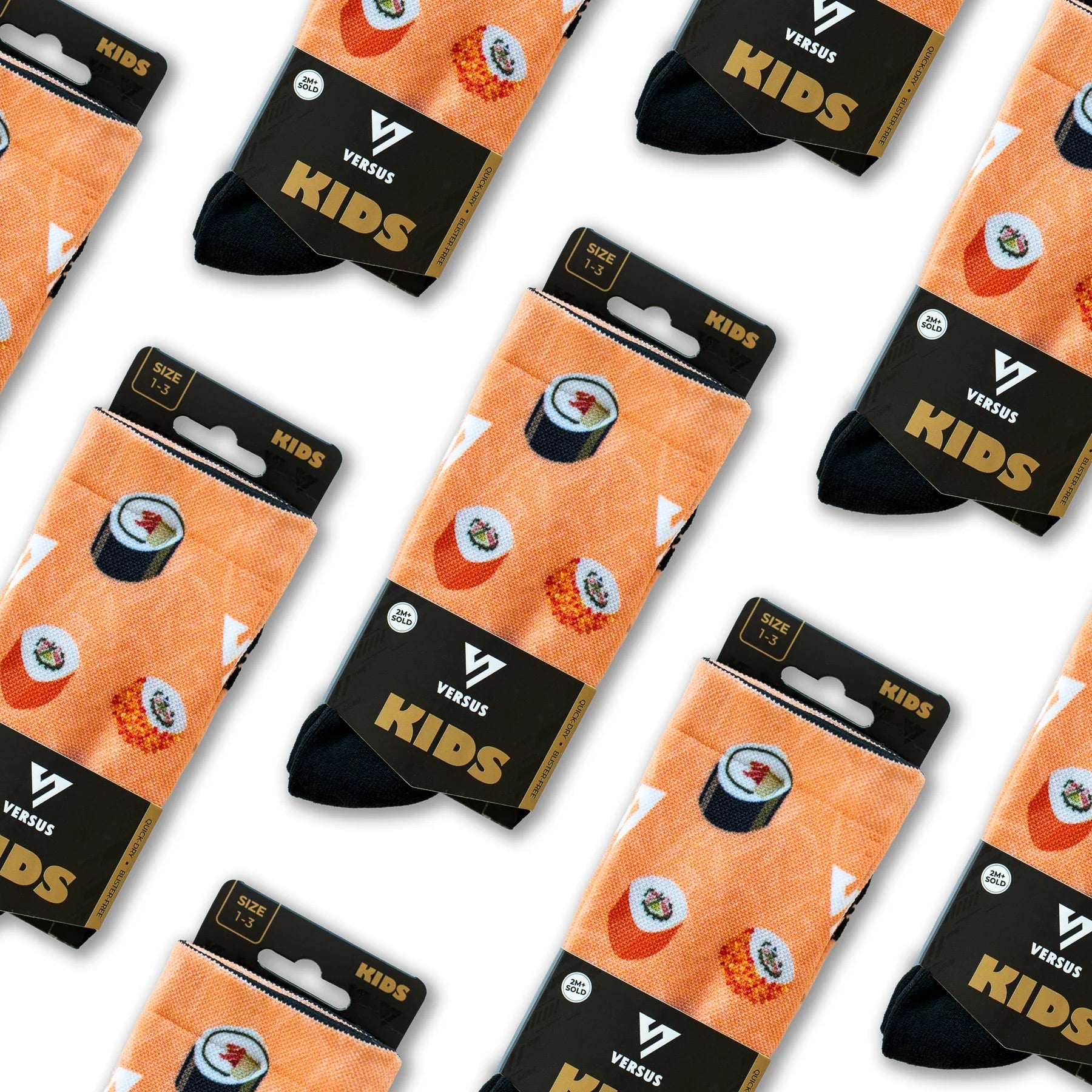 Sushi KIDS Active Crew Socks