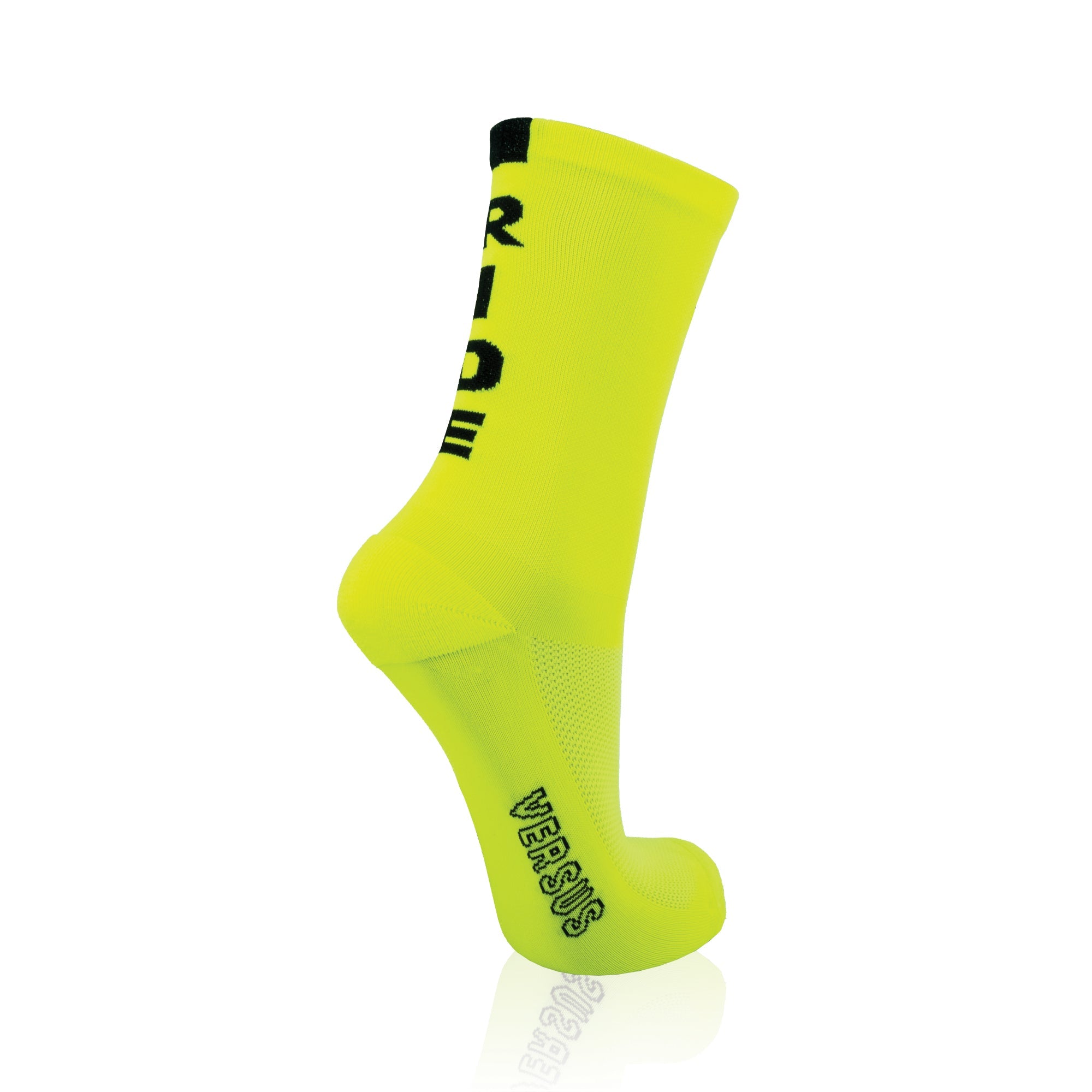 Lumo Yellow Ride Cycling Socks | Versus Socks