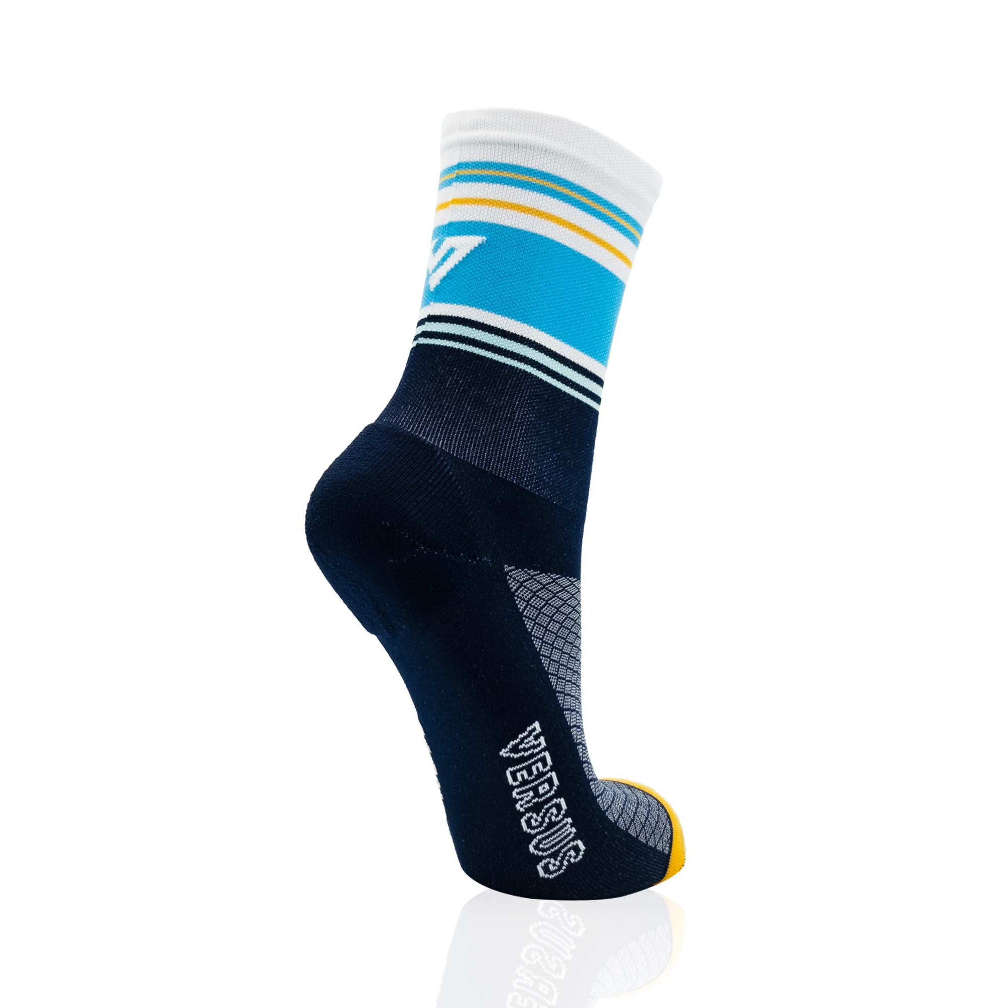 Blue Tornado Cycling Socks | Versus Socks