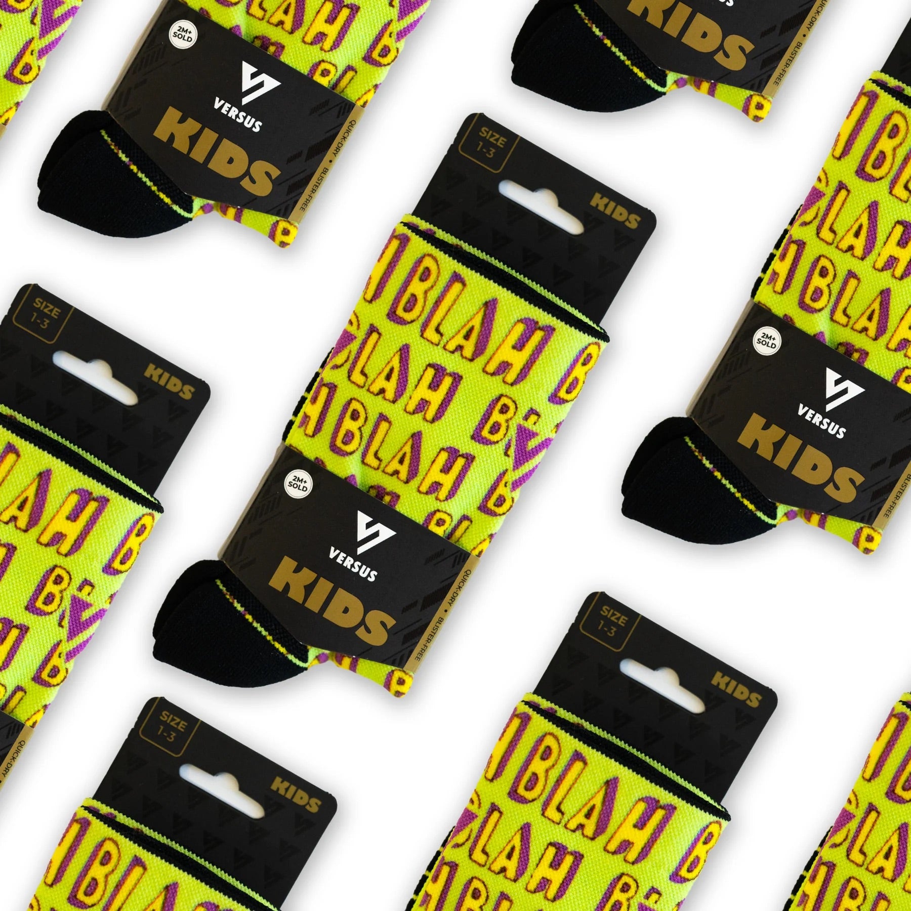 BlahBlahBlah KIDS Active Crew Socks