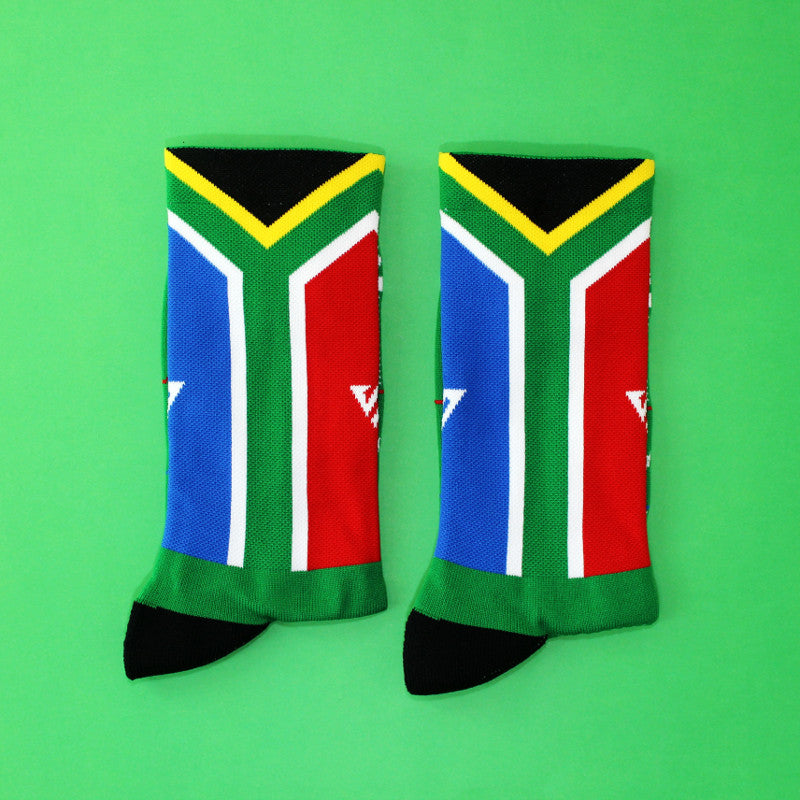 South Africa Flag Active Socks 1 | Versus Socks