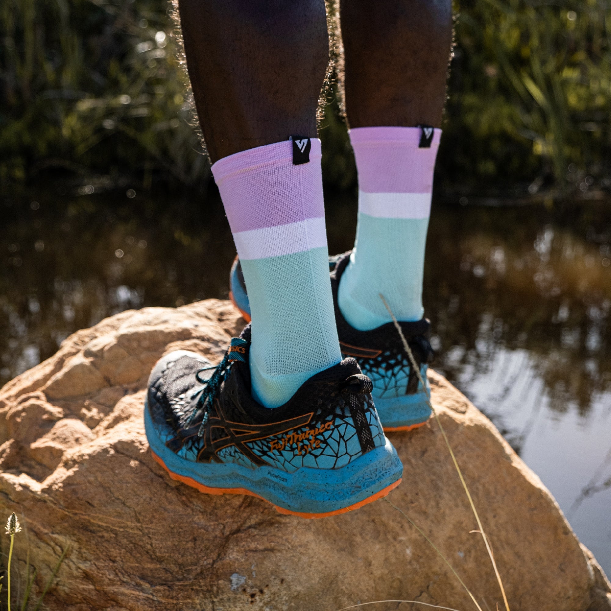 Lavender Fields Trail Run Socks