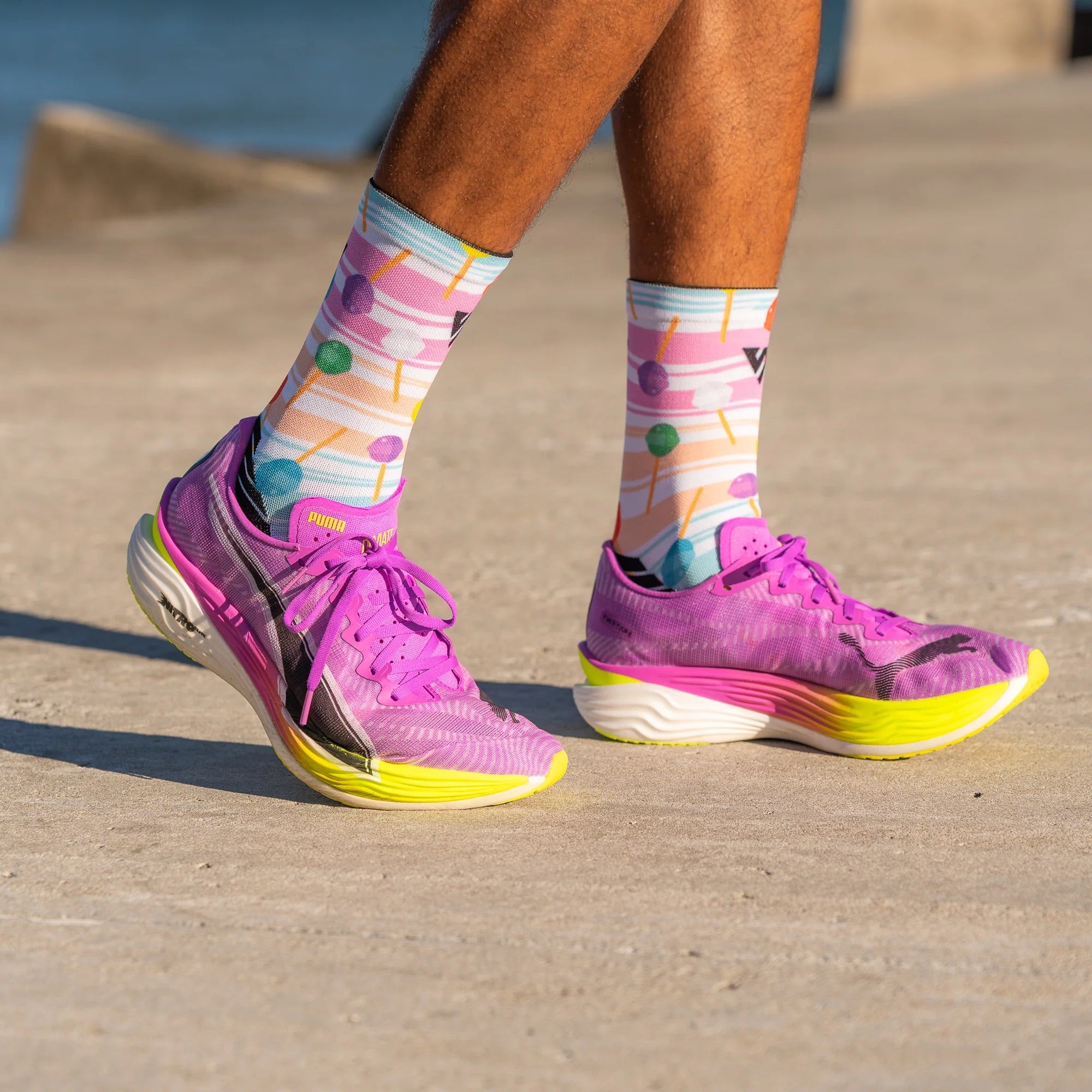 Lollipop Active Crew Socks