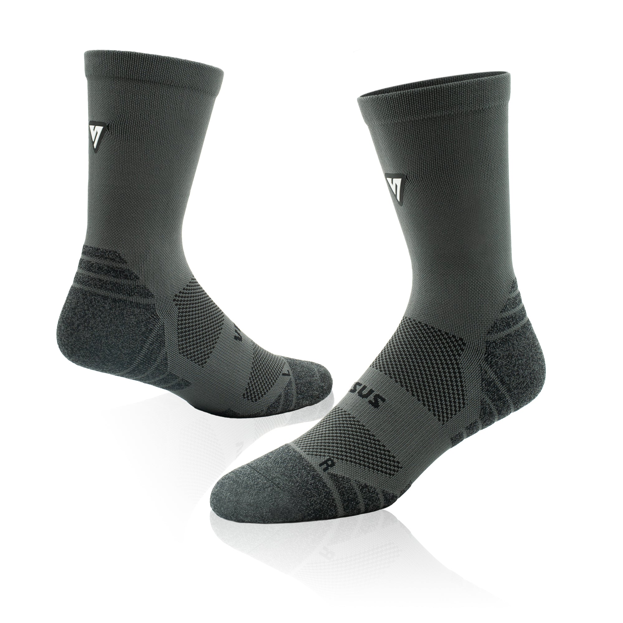 Classic Charcoal Active Crew Tab Socks