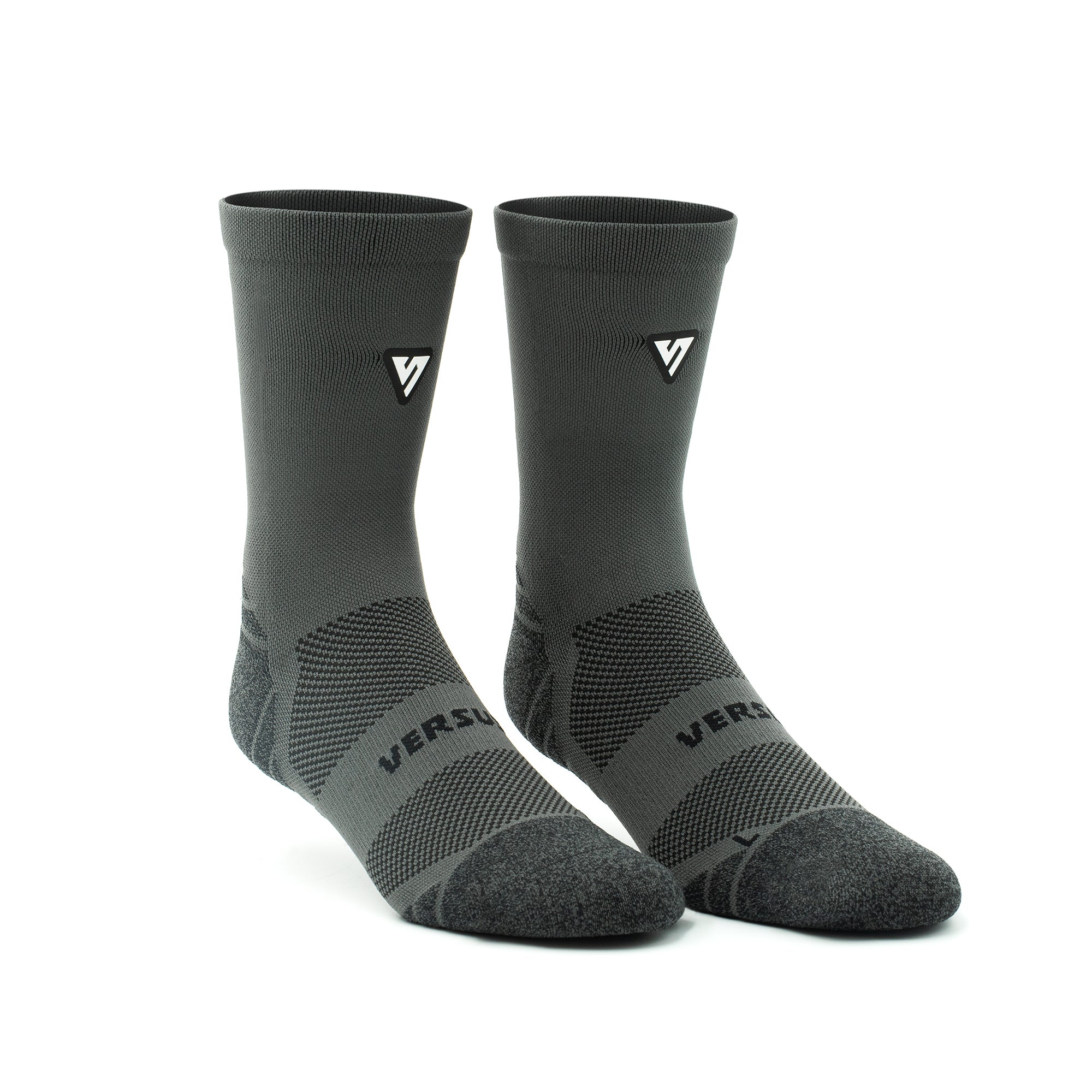 Classic Charcoal Active Crew Tab Socks