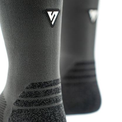 Classic Charcoal Active Crew Tab Socks