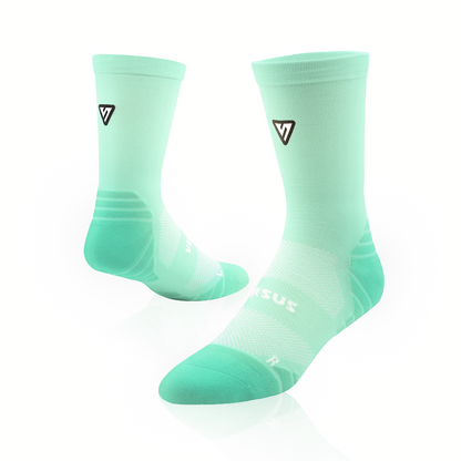 Classic Mint Active Crew Tab Socks