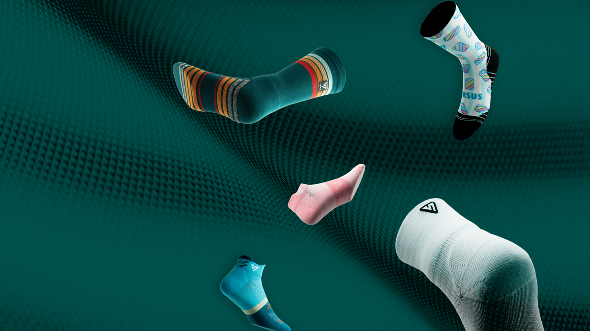 Active, Running and Cycling Socks. Versus Socks UK.