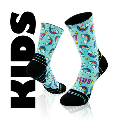 Rainbow KIDS Active Crew Socks