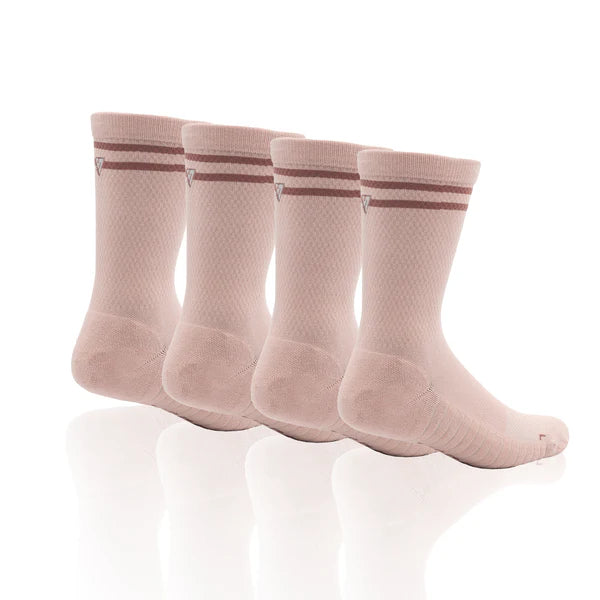 Rose Lifestyle Crew Socks Bundle (4 Pack)