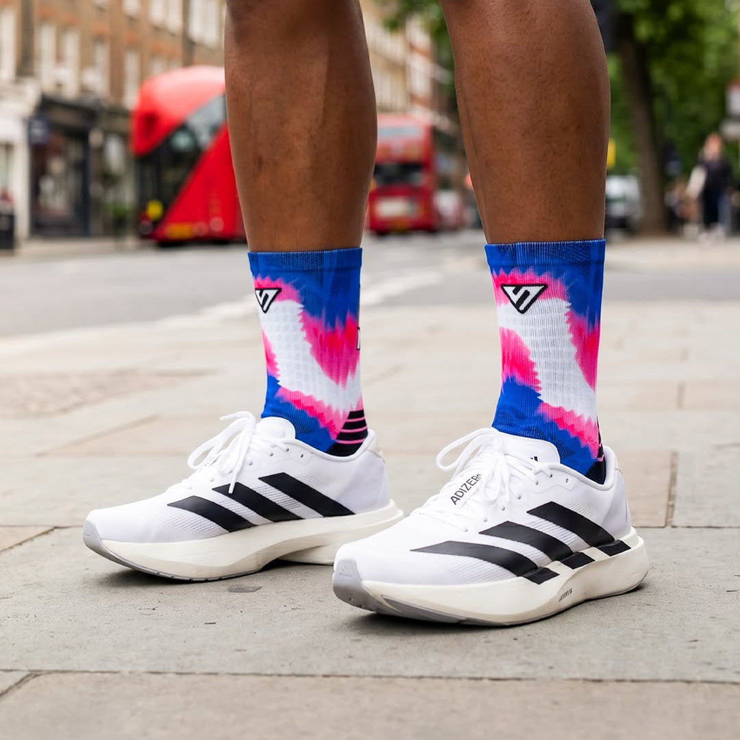 RUN London Swirl 2026 Active Crew Socks
