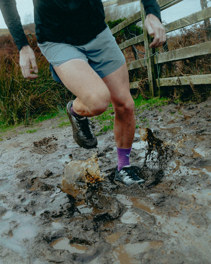 Winter Berry Merino Winter Socks