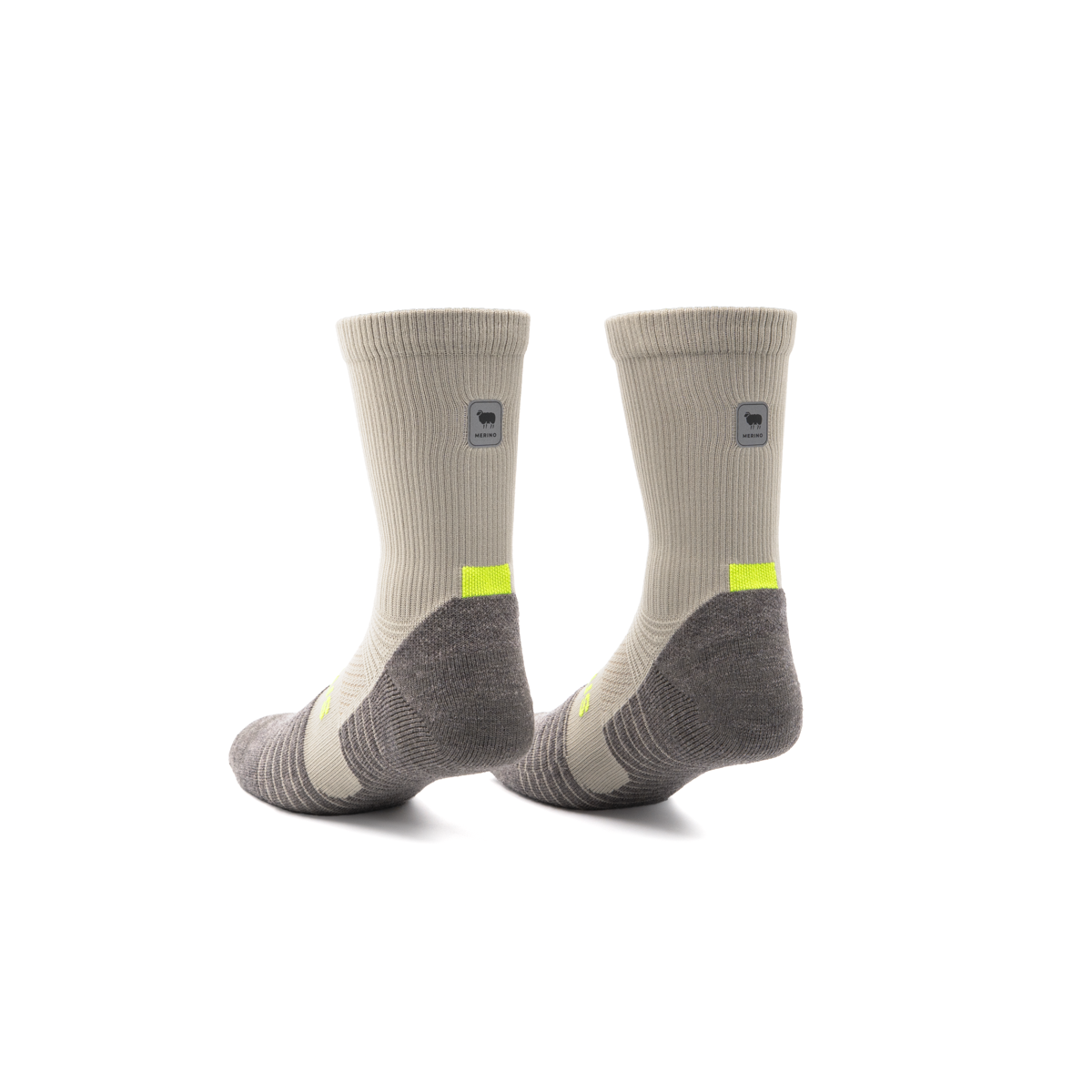 Glacier Sand Merino Winter Socks