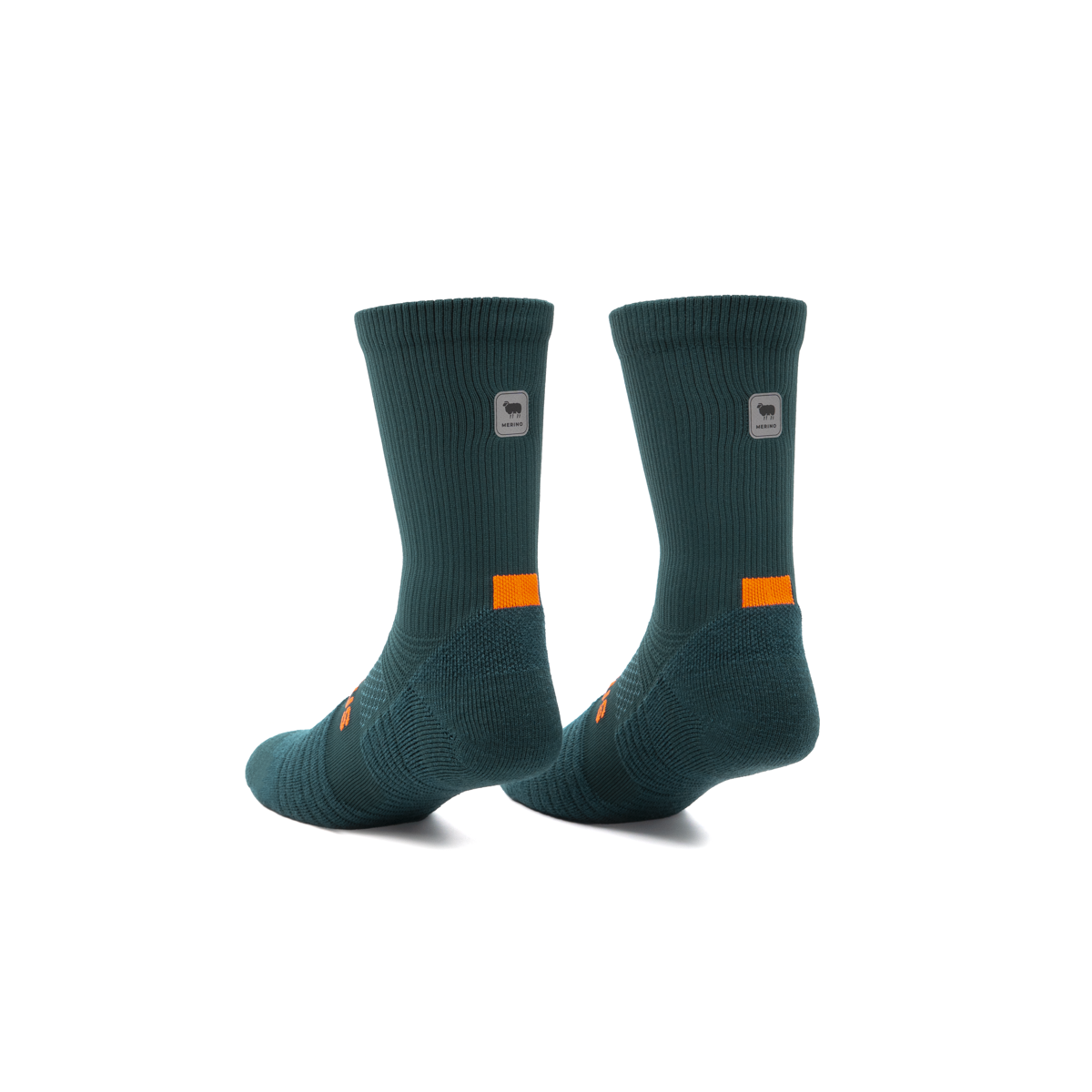 Forest Teal Merino Winter Socks