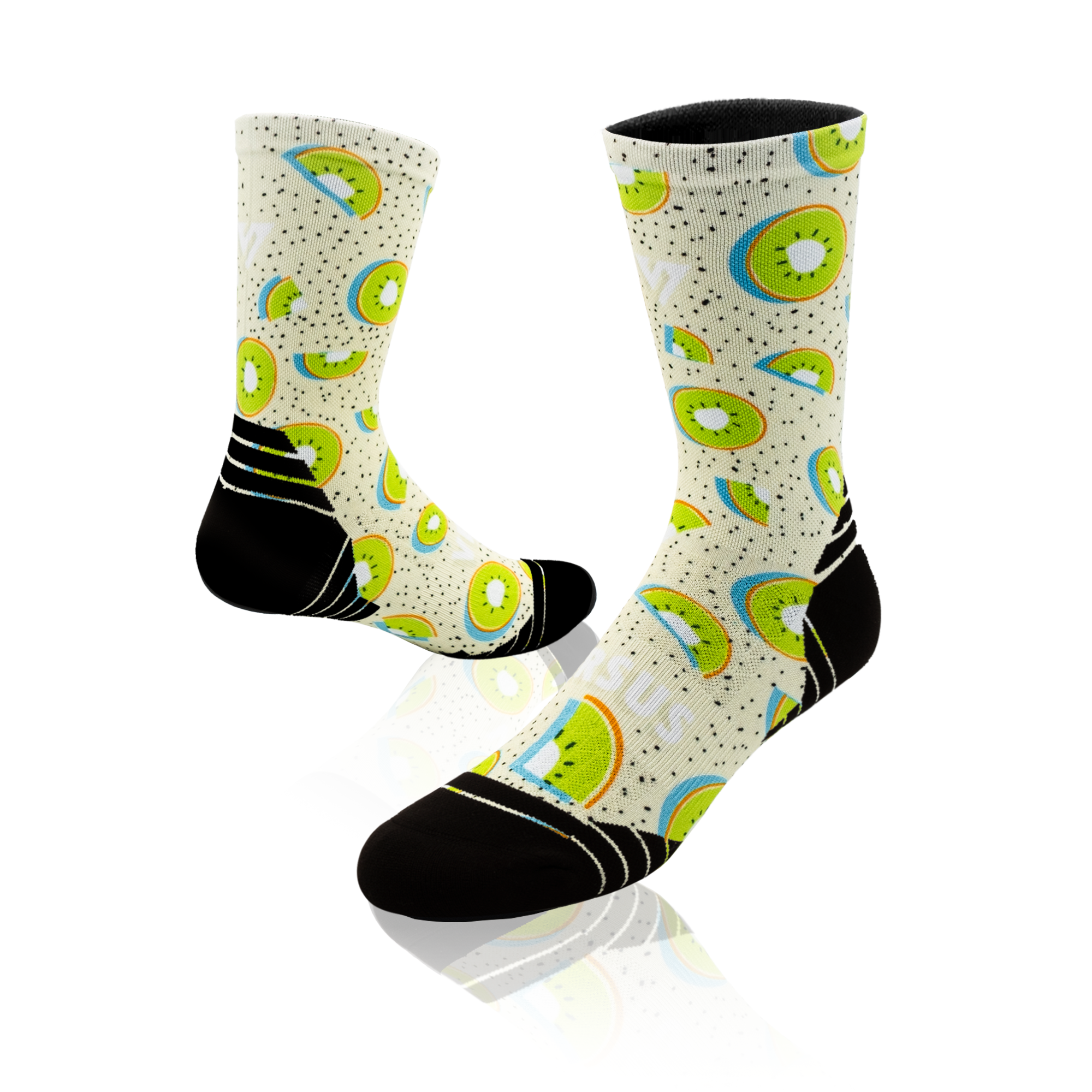 Cool Kiwi Active Crew Socks