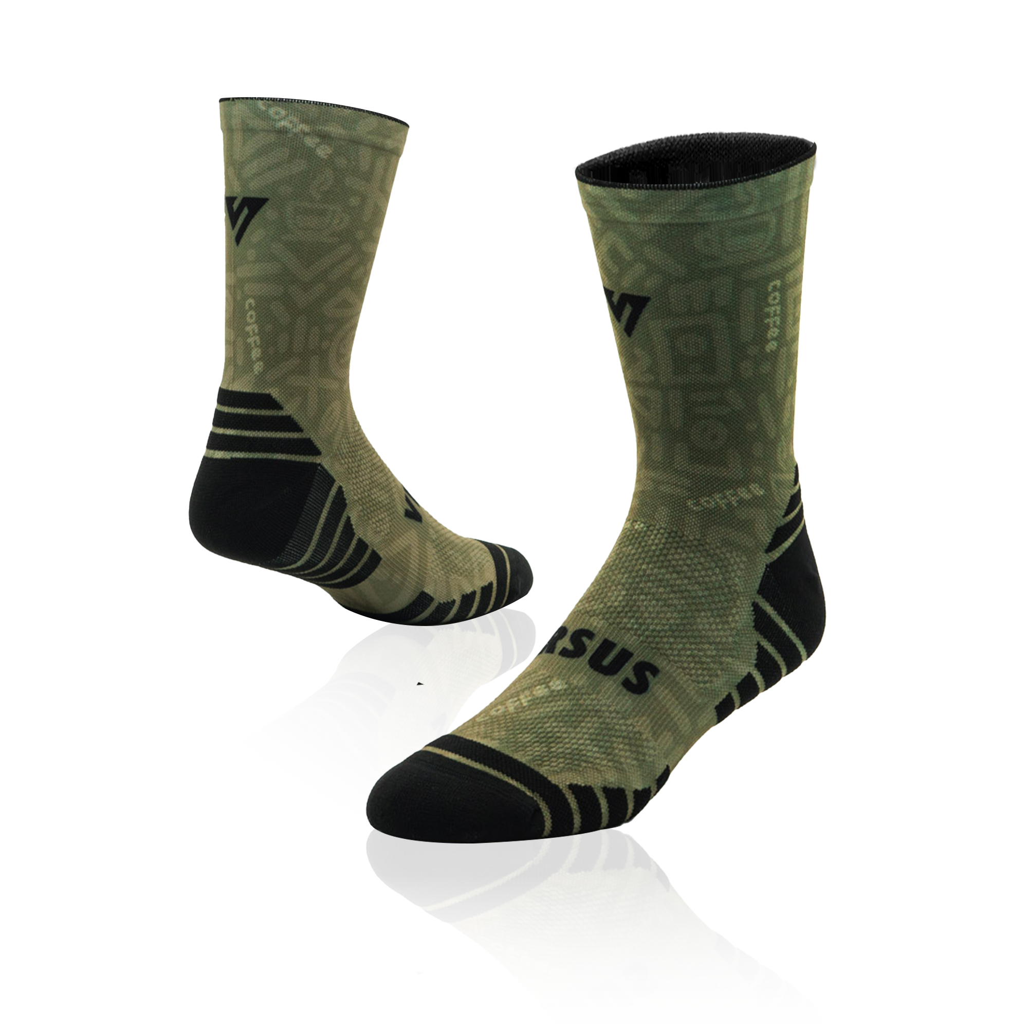 Coffee Active Crew Socks