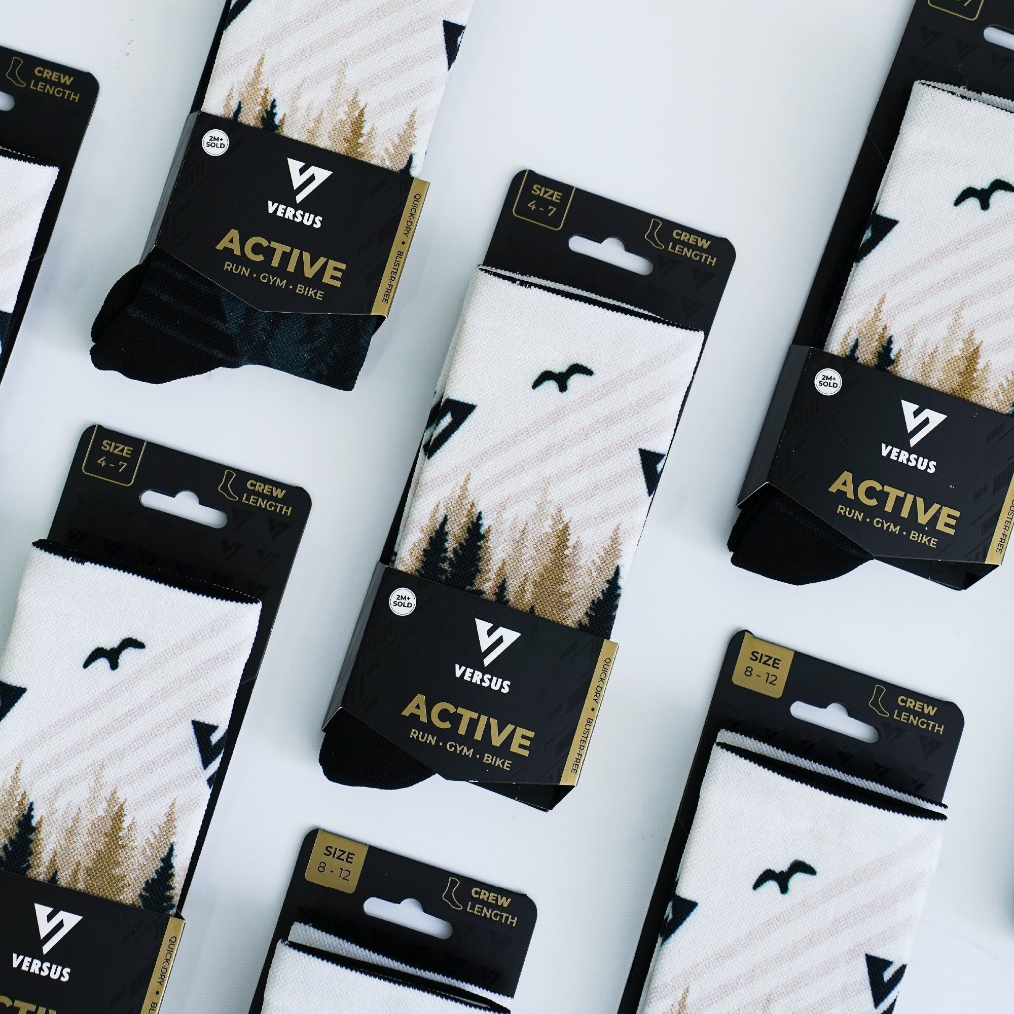 Forest Quest Active Crew Socks