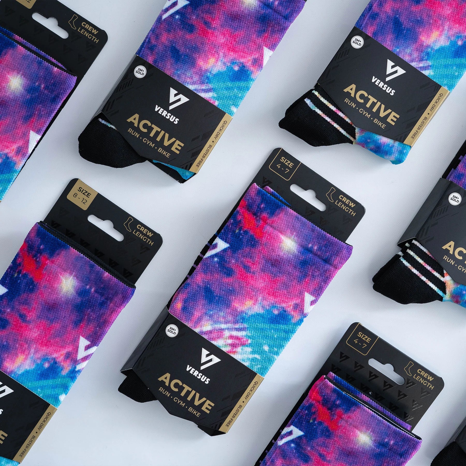 Galaxy Active Crew Socks