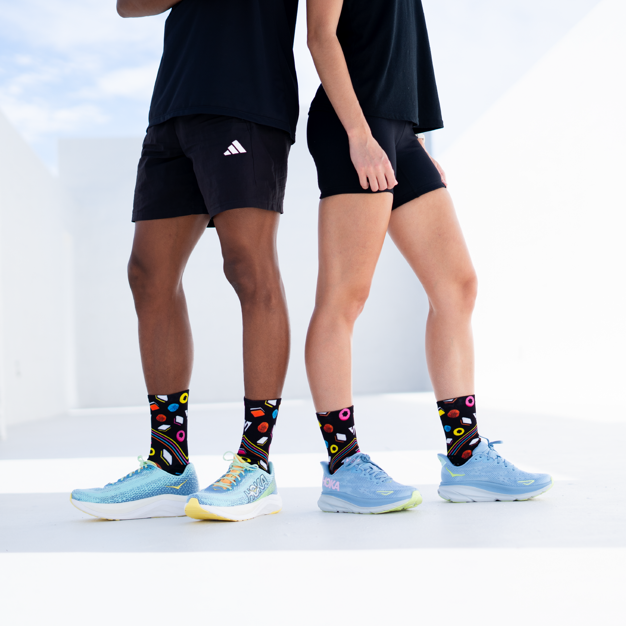 Allsorts Liquorice Active Crew Socks