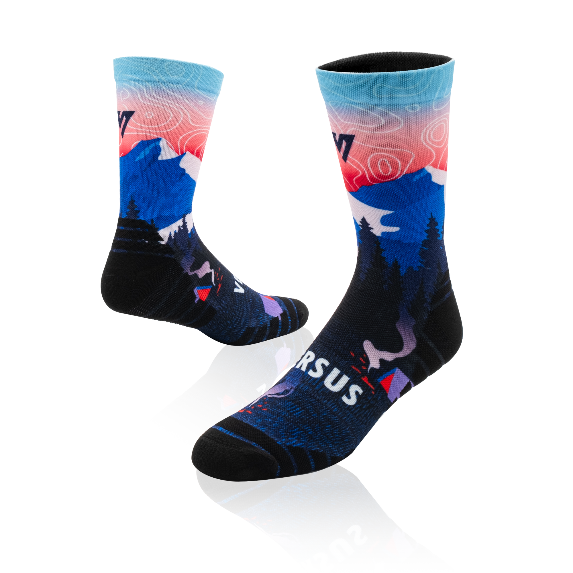 Northern Lights Active Crew Socks