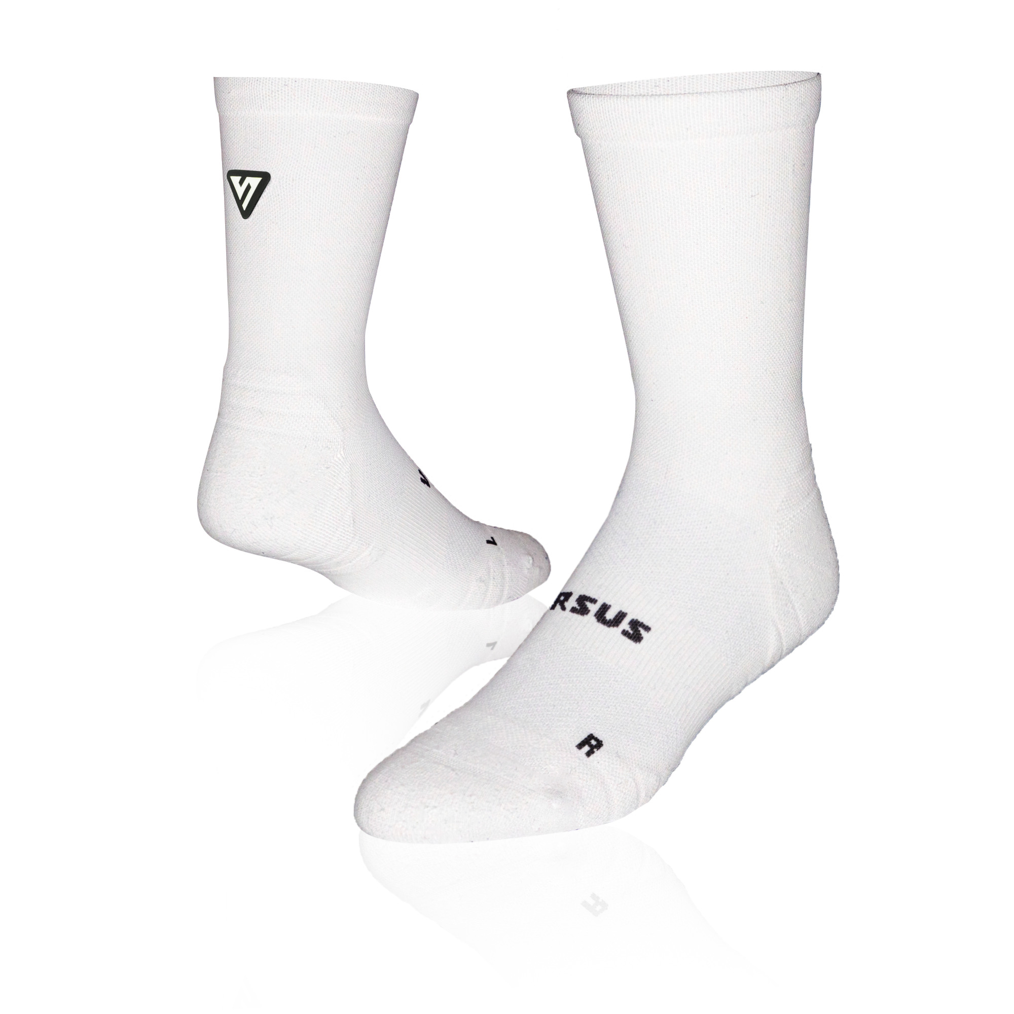 Classic White Active Crew Tab Socks