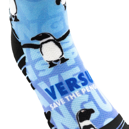Save The Penguin Active Crew Socks