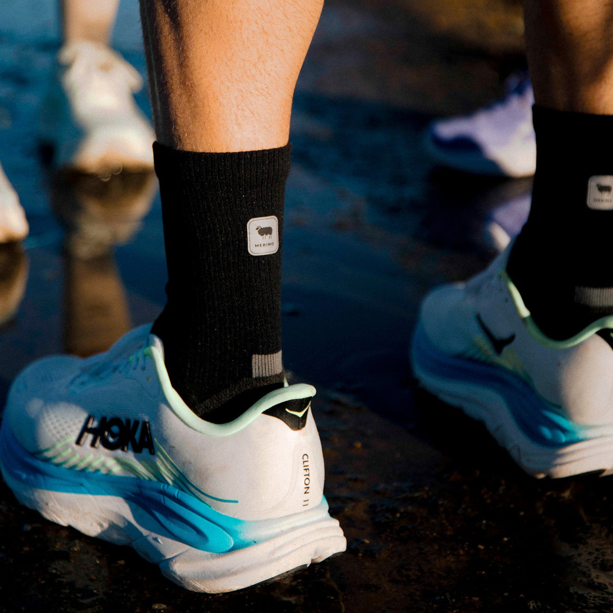 Black Peak Merino Winter Socks