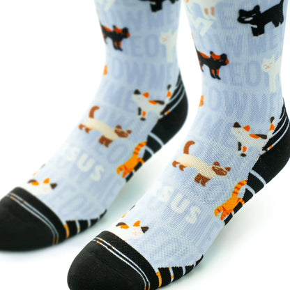 Cats 2.0 Active Crew Socks