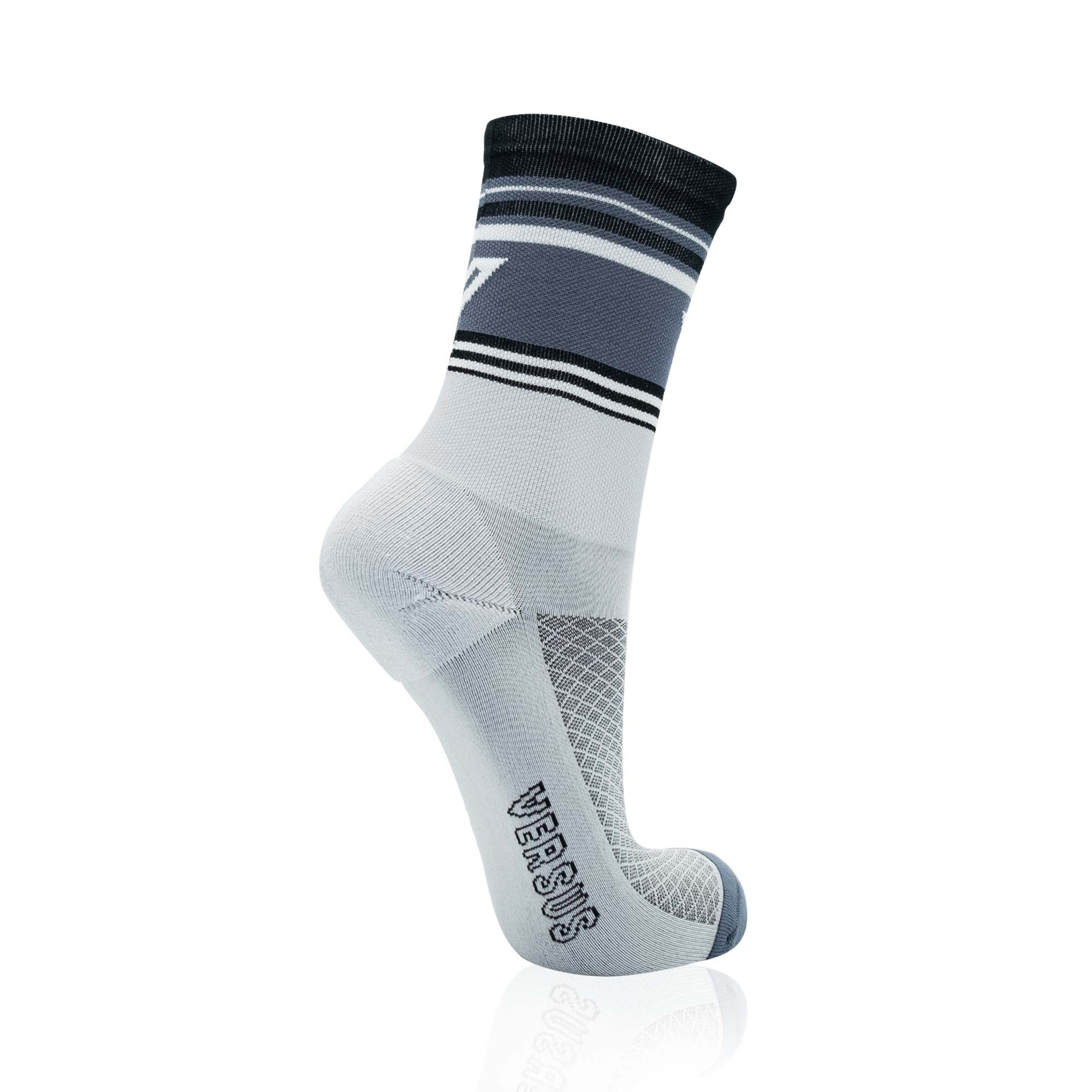 Black Blizzard Cycling Socks | Versus Socks