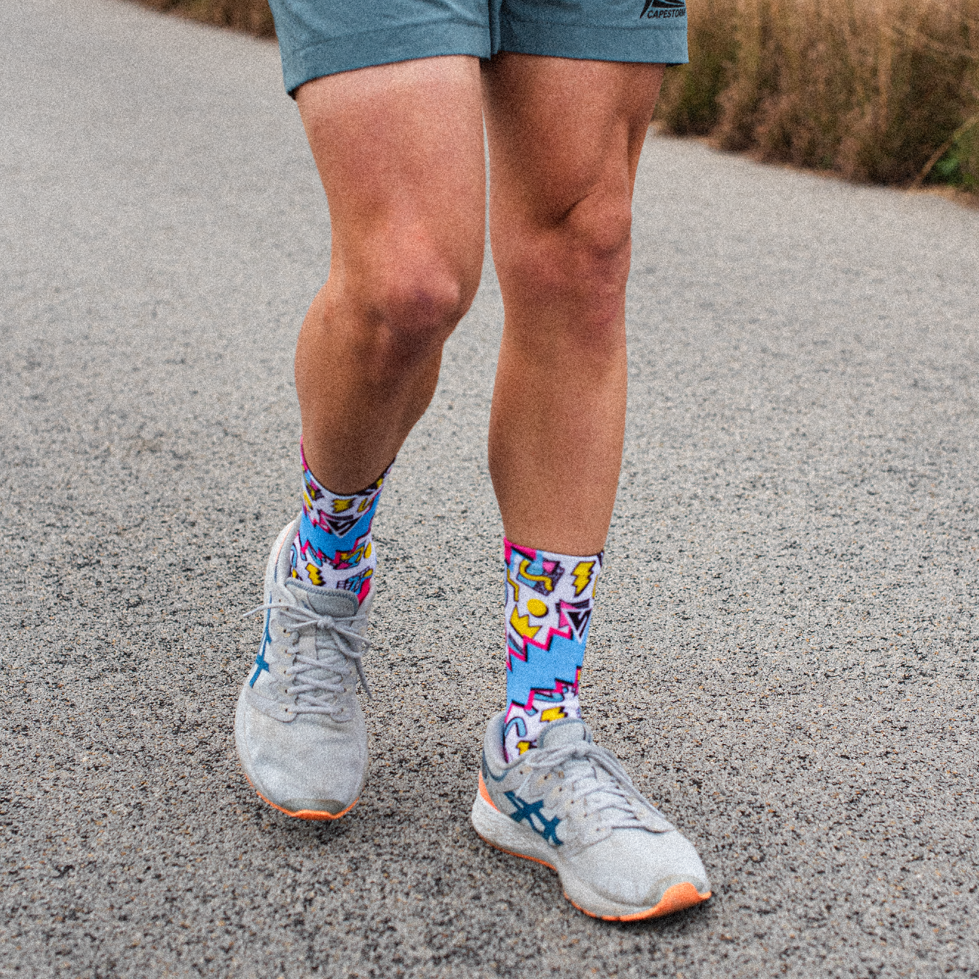 Razzle Dazzle Active Crew Socks