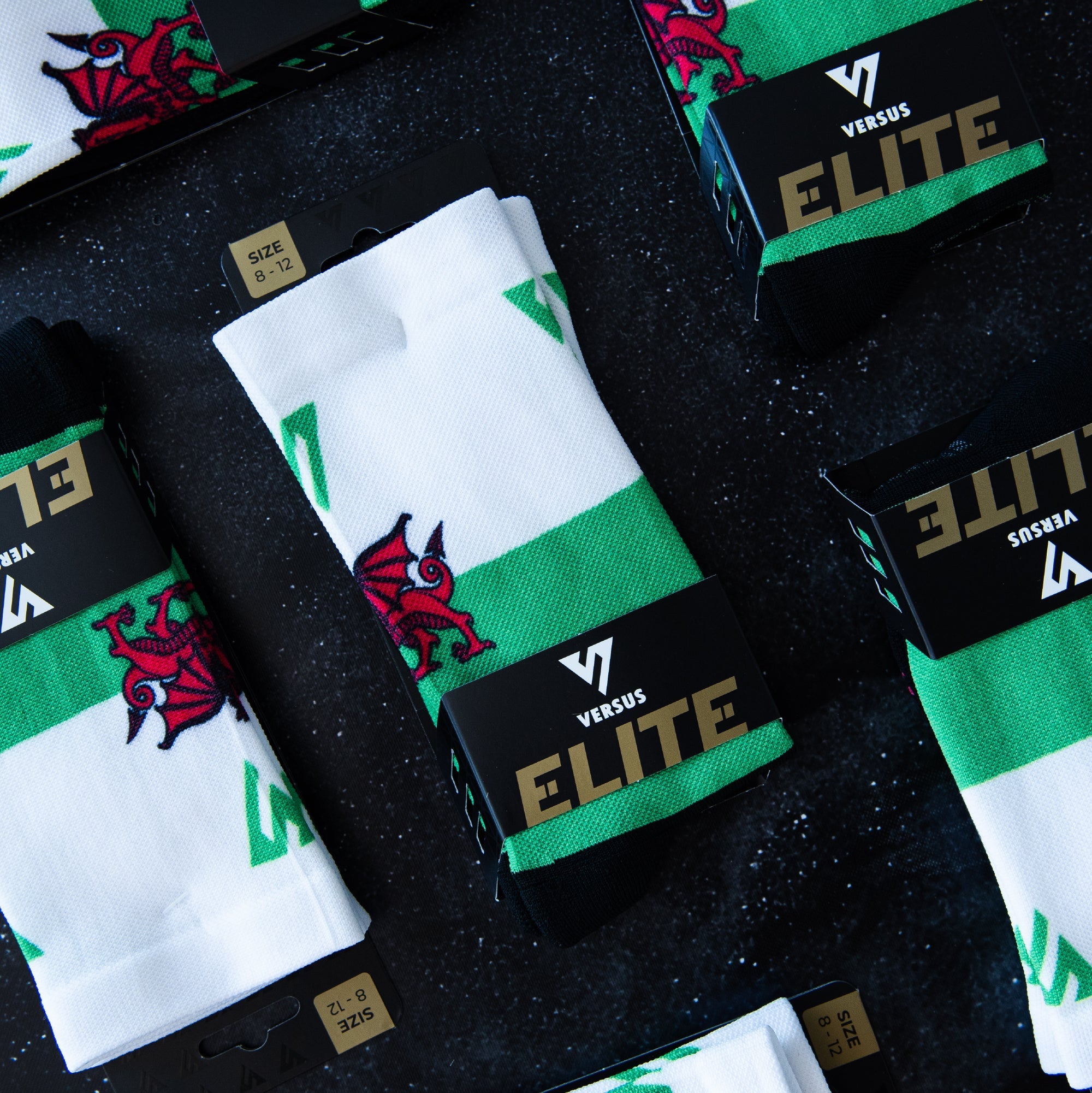 Welsh Flag Elite Socks