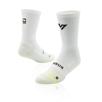 White Polar Merino Winter Socks