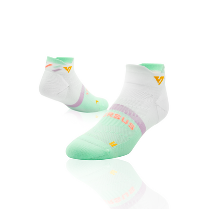 Retro Rainbow Running Ankle Socks