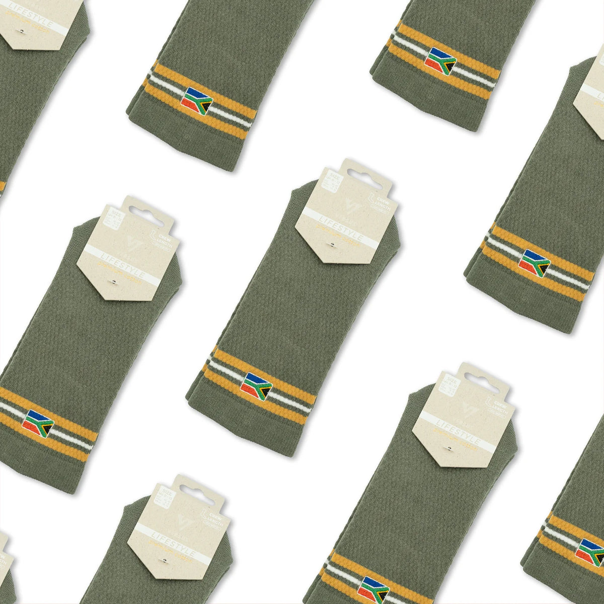 SA Supporter Lifestyle Crew Socks