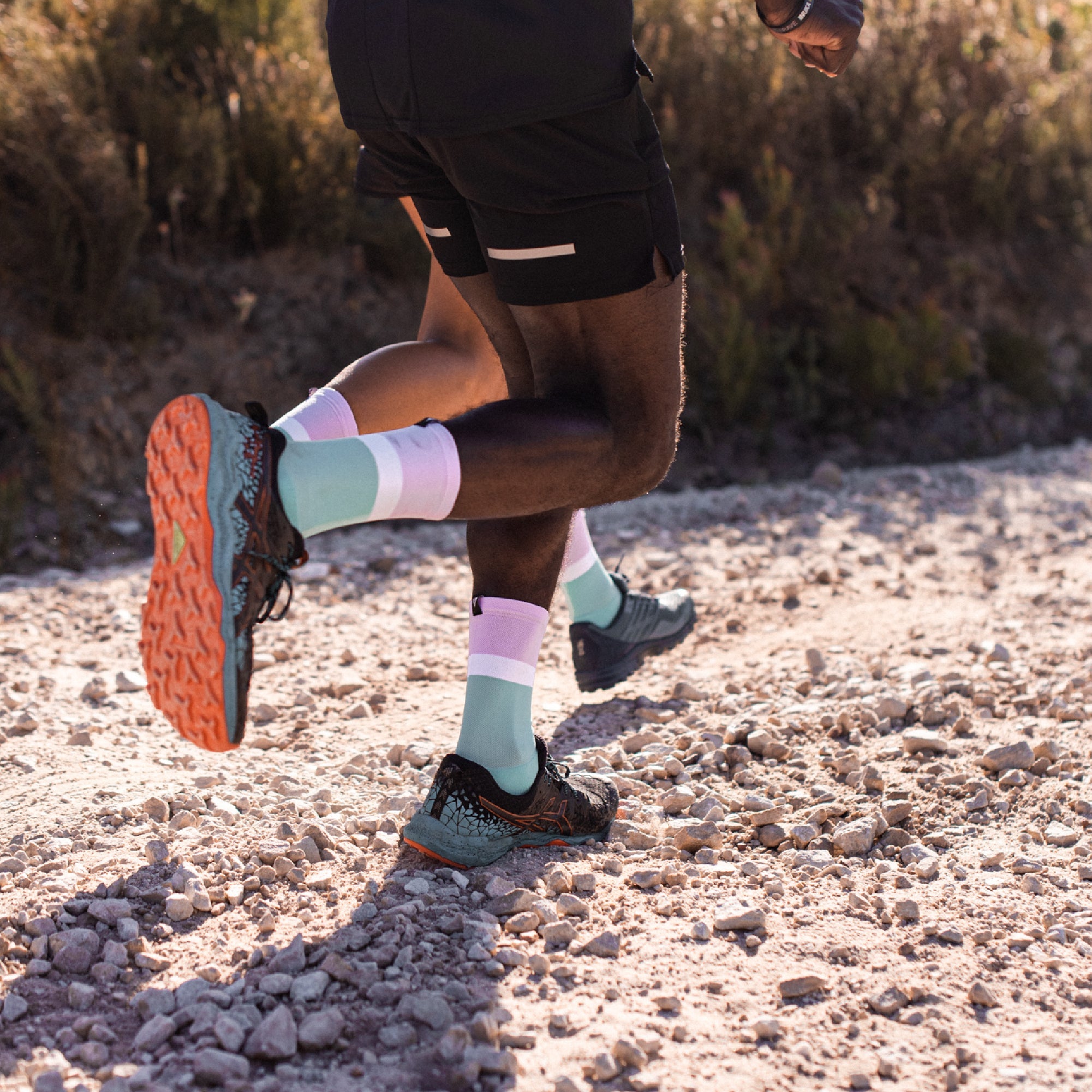 Lavender Fields Trail Run Socks