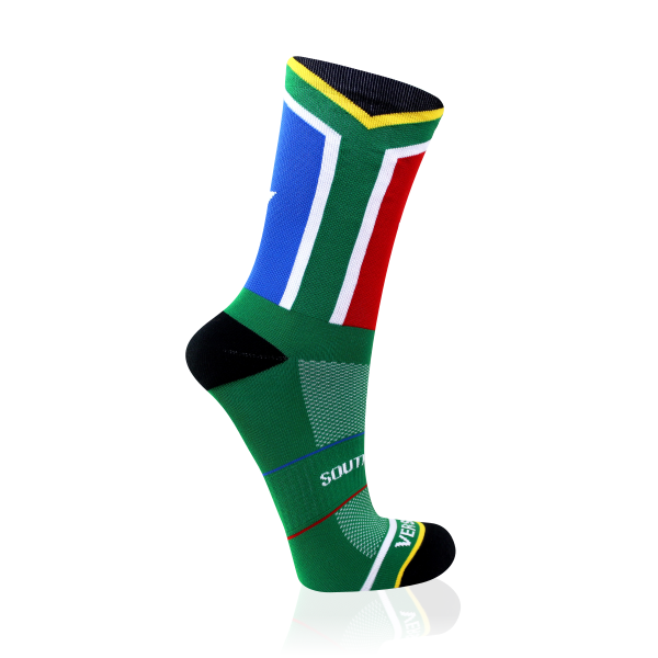 South Africa Flag Active Socks | Versus Socks