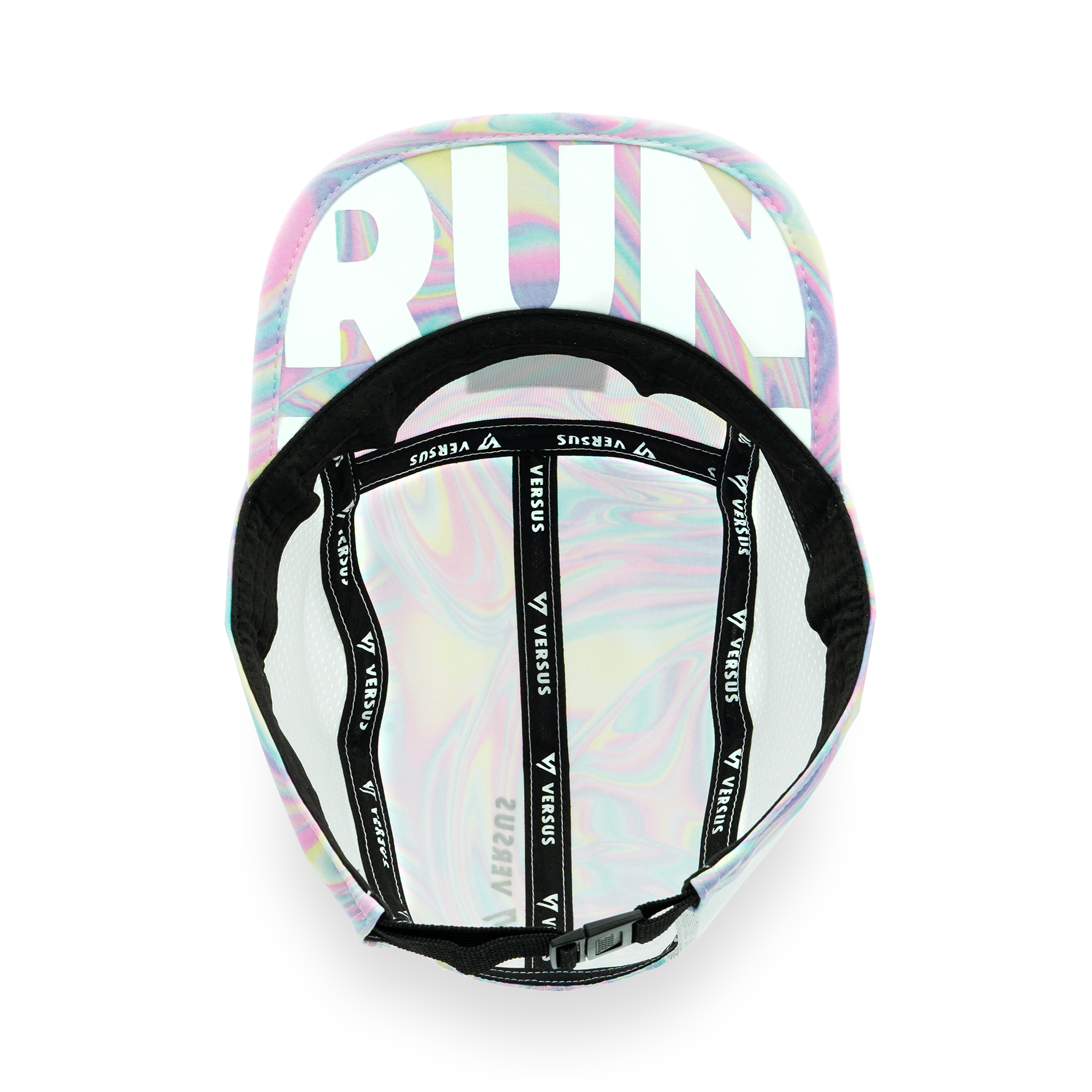 Holographic Running Cap