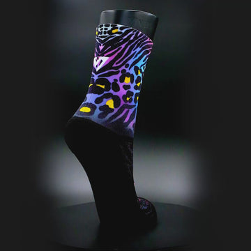 Leopard store nike socks