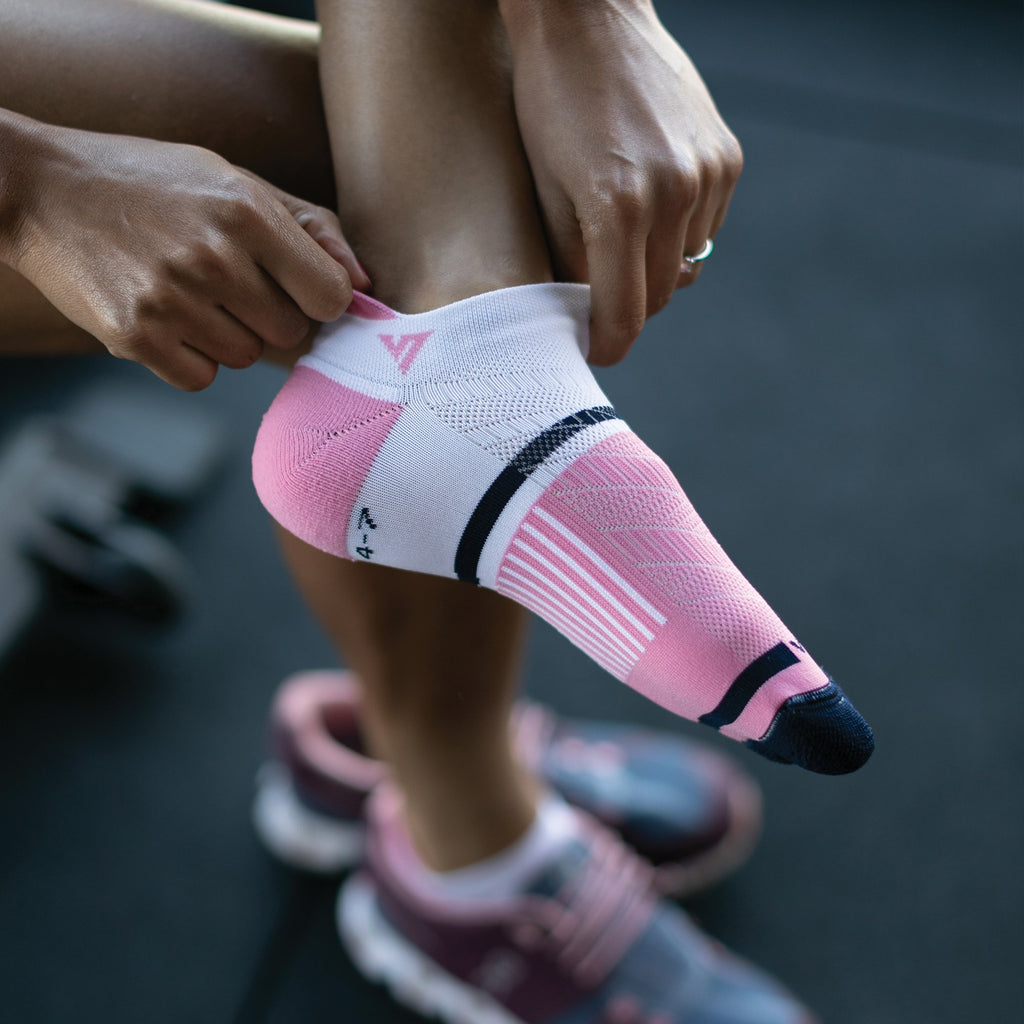 Pink Trainer Socks 2 | Versus Socks UK