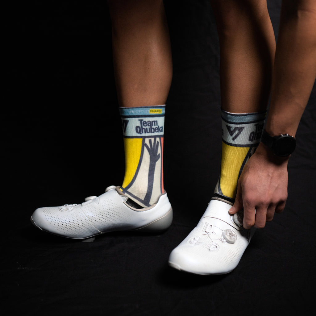 Team Qhubeka Elite Socks 1 | Versus Socks UK