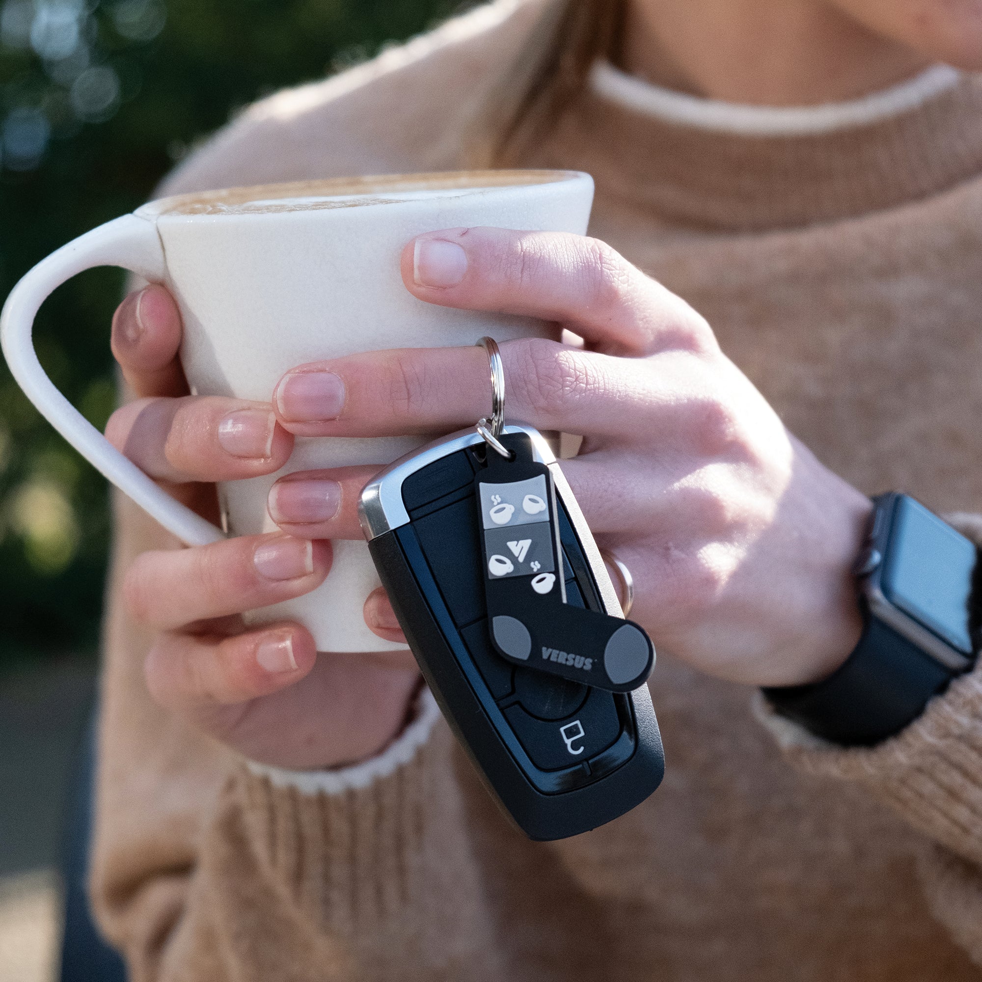 Coffee Keyring 1 | Versus Socks UK